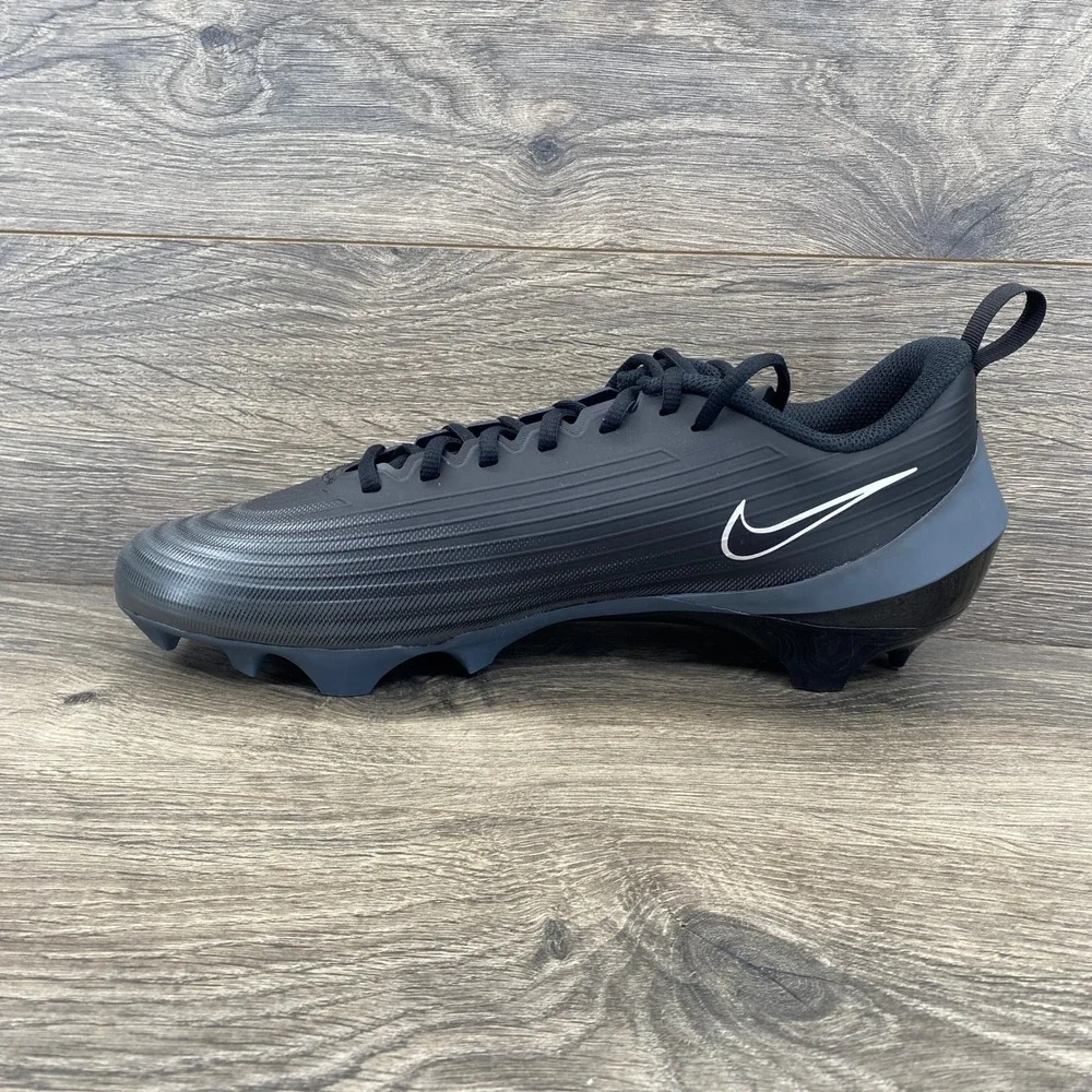 Nike Vapor Edge Shark 2 Football Cleats Mens Size 12 Black Grey FB3303-002